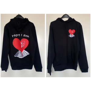 Hoodie ‘Here I am’
